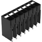 Wago 2086-1107/300-000 THR-Leiterplattenklemme,Drücker,1,5 mm2,schwarz 20861107300000 - 132 Stück