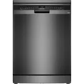 Siemens SN23EC03ME Freistehender Geschirrspüler 60 cm BlackInox autoOpenDry HomeConnect varioDrawer Energieeffizienzklasse: B