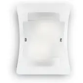 Ideal Lux TRIPLO AP2, Oberfläche, Rechteck, 2 Glühbirne(n), E27, IP20, Transparent