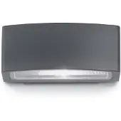 Ideal Lux ANDROMEDA AP1, Oberfläche, 1 Glühbirne(n), E27, IP55, Anthrazit