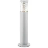 Ideal Lux Moderne Outdoor Stehleuchte Aluminium Weiß 1 Licht E27 H60Cm
