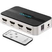 Vention HDMI-Umschalter 3 in 1 Ausgang AFJH0 4K mit Audiotrennung (Grau)