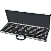 HBM 11-teiliges SDS-Bor-Set im Aluminiumkoffer