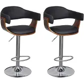 vidaXL Barhocker 2 Stk. Kunstleder