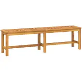 vidaXL Gartenbank 150 cm Massivholz Akazie