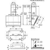 Electrolux LFV619K, 700 m³/h, Abluft/Umluft, A, A, F, 63 dB