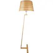 Aluminor Stehleuchte Memphis LS mit Echtholz furniert