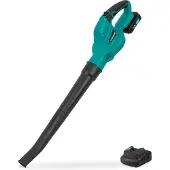 Vonroc Accu Laubbläser 20V - Luftgeschwindigkeit 180 km/h - Luftmenge 5m3/min - Inkl. 2.0Ah Akku und Schnellladegerät