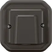 Legrand 069878L Plexo New FRUP Kabelauslass mit Zugentlastung, IP 55, Anthrazit