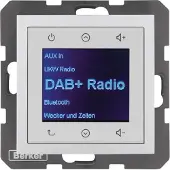 Berker 30841404 Radio DAB+, Bt., B.x alu