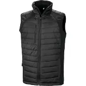 Result Core Cotton Classics-30.238X Hybrid Gilet Compass Gr. 2XL black/black