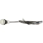 Eaton 185610 Drucktaste, Classic, flach, rastend, 1 S, weiß, Kabel (schwarz) mit offenem Ende, 4-polig, 1 m C22-DR-W-K10-P62