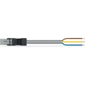 Wago 891-8993/205-703 konfektionierte Anschlussleitung,Eca,Stecker/offenes Ende,grau 8918993205703