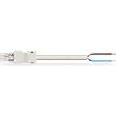 Wago 771-8992/217-402 konfektionierte Anschlussleitung,Eca,Stecker/offenes Ende,weiß 7718992217402