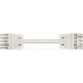 Wago 771-9995/016-102 konfektionierte Verbindungsleitung,Eca,Buchse Stecker,weiß 7719995016102