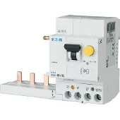 Eaton 170152 FI-Auslöseblock für FAZ, 40A, 4p, 100mA, Typ S FBSMV-40/4/01-S