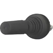 Eaton 289197 Joystick, mit einem Schaltpunkt je Betätigungsrichtung, mit Kunststoffachse, 2 Stellungen, Frontring Schwarz, tastend, horizontal