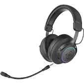 Deltaco Gaming DH440, Verkabelt & Kabellos, Gaming, 20 - 20000 Hz, 200 g, Kopfhörer, Schwarz