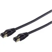 Shiverpeaks BS08-41015, 0,5 m, Cat8, F/FTP (FFTP), RJ-45, RJ-45, Schwarz