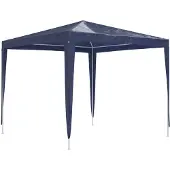 vidaXL Partyzelt 2,5x2,5 m Blau