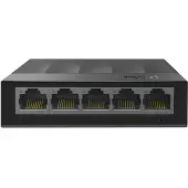 TP-LINK 5-Port Desktop Switch (10/100/1000Mbit/s), Unmanaged, Gigabit Ethernet (10/100/1000), Wandmontage