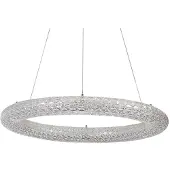 LUCANDE Smart LED-Hängeleuchte Tumata CCT Fernbedienung Tuya