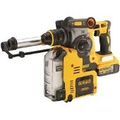 DeWalt Akku-Kombihammer DCH275P2, 18 Volt, Bohrhammer, SDS Plus, Grau, Schwarz, Gelb, Bürstenloser Motor, 2,4 cm, 1100 RPM, 1,3 cm