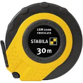 Stabila Kapselbandmaß 30 m metrische Skala Glasfaserband LBM 2000 FIBERGLASS