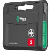 Wera Bit-Box 20 PH, PH 2 x 25 mm, 20-teilig - 05057750001