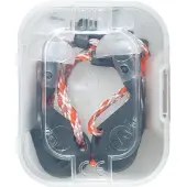 Uvex xact-fit multi Gehörschutzstöpsel SNR 26 dB Größe S - Inhalt: 50 Paar in Hygie grau/transparent S - 2124017 - grau/transparent