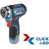 Bosch Professional Akku-Bohrschrauber "GSR 12V-15 FC" ohne Akku, ohne Ladegerät