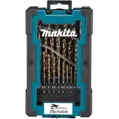 Makita Bohrer-Set M-Force, 25-teilig - Metall - D-67599