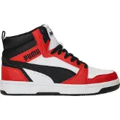 Puma Rebound V6 Mid Jr Sneakers Hoog - Rood - Maat 38