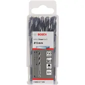 Bosch HSS PointTeQ Sechskantbohrer 6,0 mm, 10er-Pack
