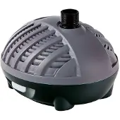 HEISSNER HSP1600-00, Verdrängungspumpe, 20 W, 1500 l/h, Frostbeständig, Schwarz, Grau