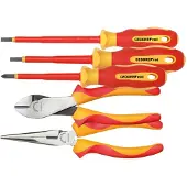 Gedore red R39002005 VDE-Werkzeugsatz 2xZange+PH+SL 5-teilig, 3301414