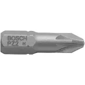 Bosch Accesorios Pz2 C 25 Mm Kreuzschlitz-schraubendreherbit 100 Einheiten