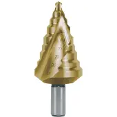 RUKO Stufenbohrer Durchmesser 6-32mm Größe 12 HSS-TiN - 101096T