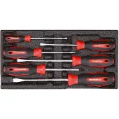 Gedore red R22150014 Schraubendrehersatz PZ+SL 2/6 CT-Modul 6-teilig, 3301713