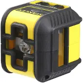 Stanley Kompakter Linienlaser Cross90 mit grüner Diode, horizontaler und vertikaler Linie mit zusätzlicher vertikaler Linie - STHT77592-1