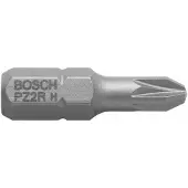 Bosch Schrauberbit Extra-Hart Reduziert PZ2R, 25 mm, 25er-Pack