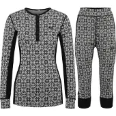 Kari Traa - Women's Rose Capri High Waist - Merinounterwäsche Gr S grau