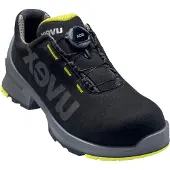 Uvex 1 Sicherheitsschuh S2 SRC BOA EN ISO 20345:2011 S2 SRC, schwarz/gelb schwarz Größe 47