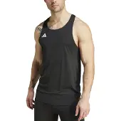 Adidas - ADIzero Essentials Running Singlet - Laufshirt Gr S schwarz