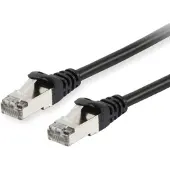 Equip Cat.6 S/FTP Patchkabel, 20m, Schwarz, 20 m, Cat6, S/FTP (S-STP), RJ-45, RJ-45, Schwarz