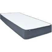 vidaXL Boxspringmatratze 190x90x20 cm Mittelweich Stoff