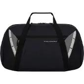 Piquadro Foldable Faltbarer Weekender aus rezykliertem Stoffm Stoff Schwarz