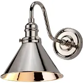 ELSTEAD Wandleuchte Provence, nickel poliert