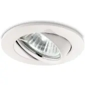 Ideal Lux Deckeneinbaulampe Ø82mm | Weiß | Strahler