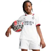 Puma Ac Milan Weg Junior-kurzarm-t-shirt Weiß 7-8 Years Weiß 7-8 Years